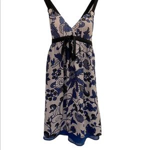 Michael Kors Blue Floral Women’s Sleeveless Casual Dress Size 4